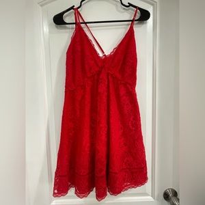 Red Dress “Lovers+ Friends”